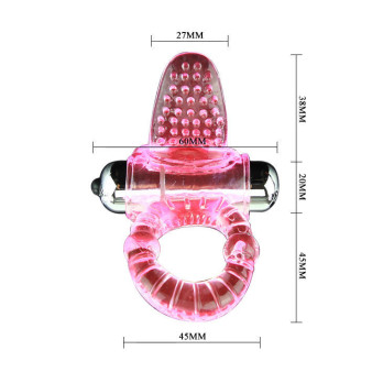 Sweet Vibrating Ring Pink