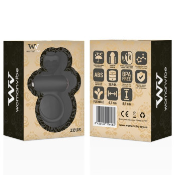 Womanvibe™ - Zeus Silicone Vibrator Ring