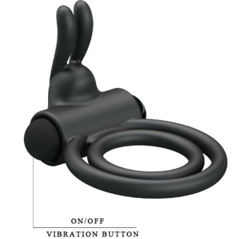 Pretty Love Osmond Silicone Vibrating Ring