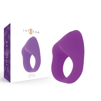 Intense Oto Cock Ring  Purple Rechargeable