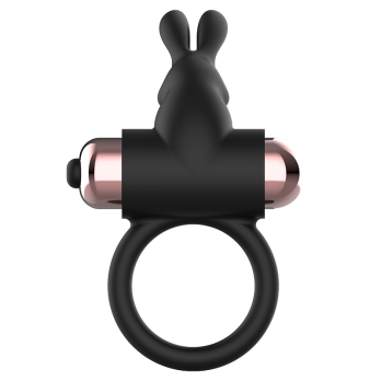 Coquette Chic Desire™ - Cock Ring With Vibrator Black/ Gold