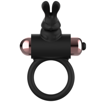 Coquette Chic Desire™ - Cock Ring With Vibrator Black/ Gold