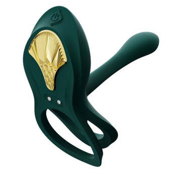 Zalo - Bayek Vibrating Couples Ring Green