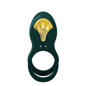 Zalo - Bayek Vibrating Couples Ring Green