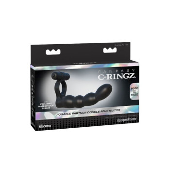 Fantasy C-Ringz Posable Double Penetrator