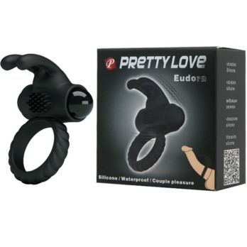 Pretty Love Eudora Vibrator Ring With Rabbit