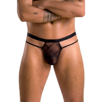 Passion 029 Thong Collin Black S/M