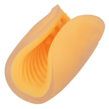 Calex Beaded Grip Masturbator - Orange