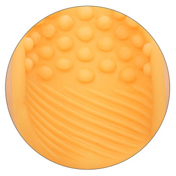 Calex Beaded Grip Masturbator - Orange