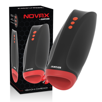 Jamyjob Novax Masturbator With Vibration And Compression