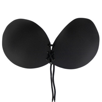 Bye Bra Round Lace-It Bra - Black