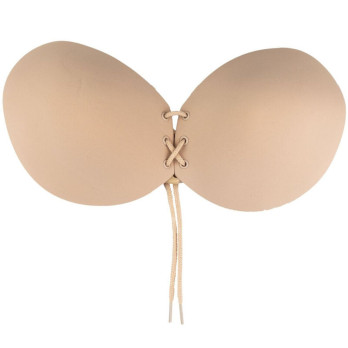 Bye Bra Round Lace-It Bra - Nude Size C