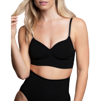 Bye Bra Seamless Bra Medium Control - Black S