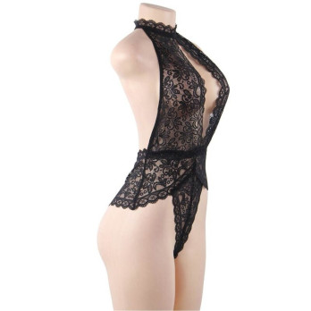 Subblime Lace Open Cup Teddy S/M