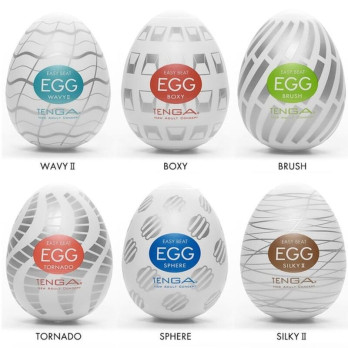 Tenga Easy Beat 6 Pack Stroker Eggs