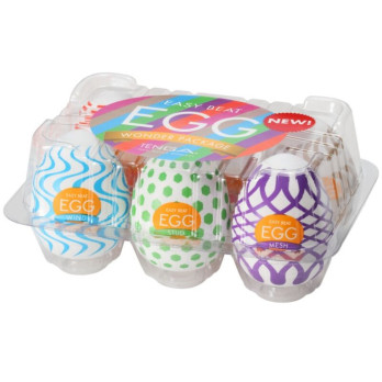 Tenga Wonder 6 Pack Stroker Eggs