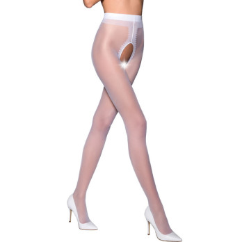 Passion - Tiopen 007 Stocking White 3/4 (20 Den)