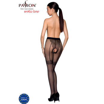 Passion - Tiopen 016 Stocking Black 1/2 (20 Den)