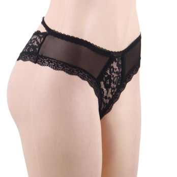 Queen Lingerie Floral Lace Panties  S/M