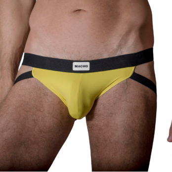 Macho Mx22A Jockstrap - Yellow S/M