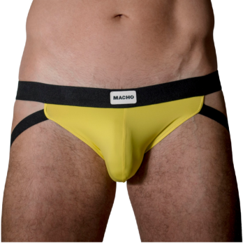 Macho Mx22A Jockstrap - Yellow S/M