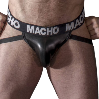 Macho - Mx25Nc Jock Black Leather M