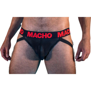 Macho - Mx26X2 Jock Black/Red M