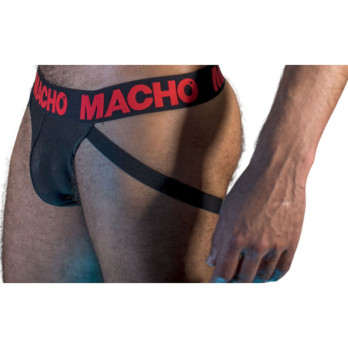 Macho - Mx26X2 Jock Black/Red M