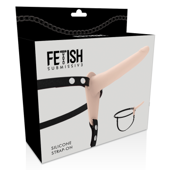 Fetish Submissive Silicone Strap-On Flesh 15Cm