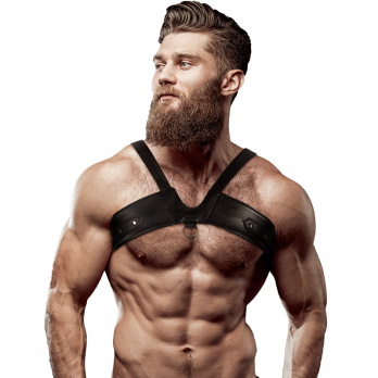 Fetish Submissive AttitudeTrade - Men39S Brigade Eco-Leather Chest Harness