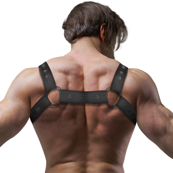 Fetish Submissive AttitudeTrade - Adjustable Neoprene Chest Sports Harness For Men