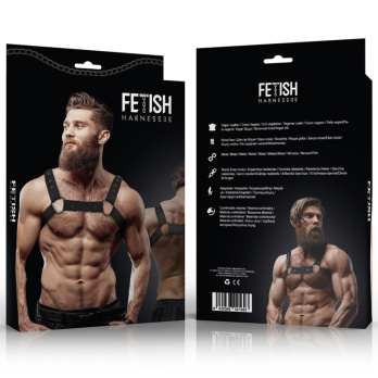 Fetish Submissive AttitudeTrade - Adjustable Neoprene Chest Sports Harness For Men