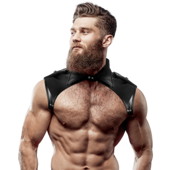 Fetish Submissive AttitudeTrade - Men39S Brigade Adjustable Eco-Leather Neck Harness