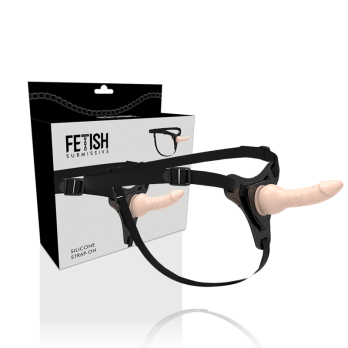 Fetish Submissive Silicone Strap-On Flesh 16Cm Realistic