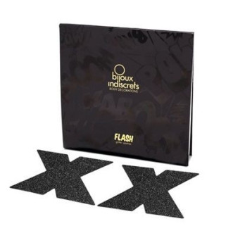 Bijoux Pezoneras Flash Cross Black