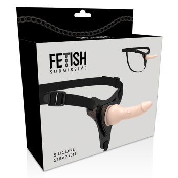 Fetish Submissive Silicone Strap-On Flesh 16Cm Realistic