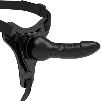 Fetish Submissive Silicone Strap-On Black 16Cm Realistic