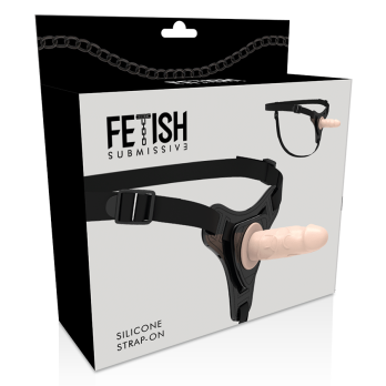 Fetish Submissive Silicone Strap-On Flesh 12.5Cm Realistic