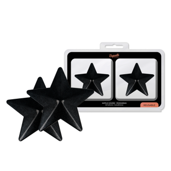 Coquette Chic DesireTrade - Black Stars Nipple Covers