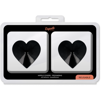 Coquette Chic DesireTrade - Black Hearts Nipple Covers