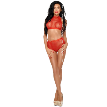 Me-Seduce Mona Set Red S/M