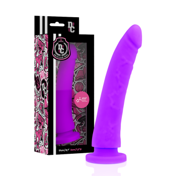 Delta Club™ -  Toys Harness + Dong Purple Silicone 17 X 3 Cm