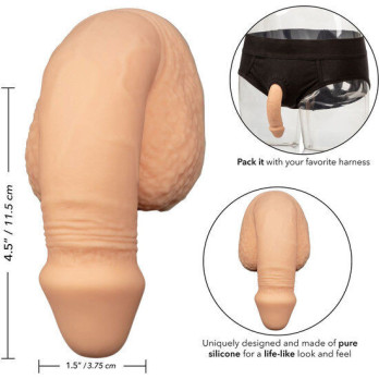 Calex Silicone Packing Penis 12.75Cm Flesh