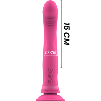 Intense™ - Michelangelo Dildo Vibrator Silicone Pink