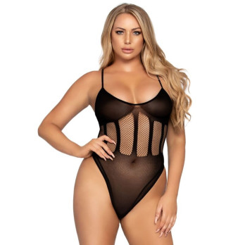 Leg Avenue Bodysuit And Skirt Set One Size