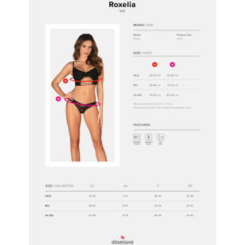 Obsessive - Roxelia Two Pieces Set Xl/Xxl