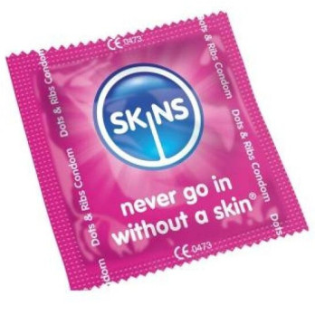 Skins Condoms Points  Strips Bag 500 Units