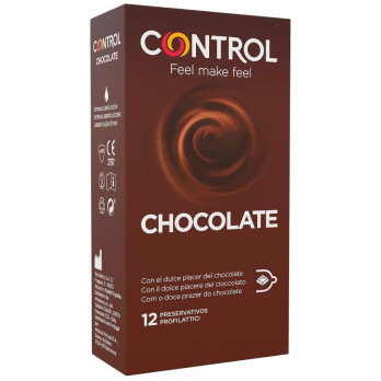 Control Adapta Chocolate Condoms 12 Units