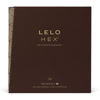 Lelo Hex Condoms Respect Xl 36 Pack