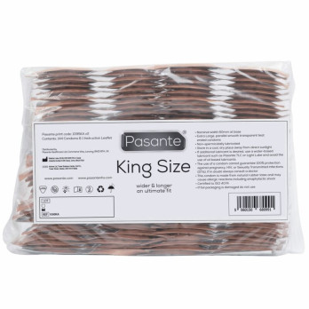 Pasante Condoms King Size Bag 144 Units